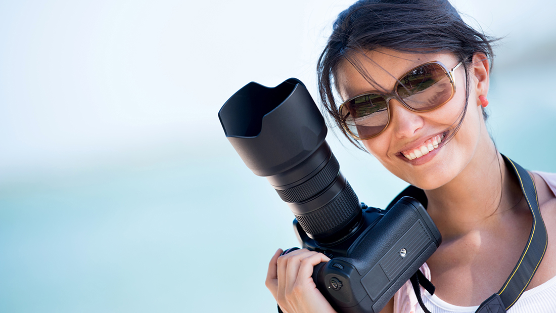 Female photographer